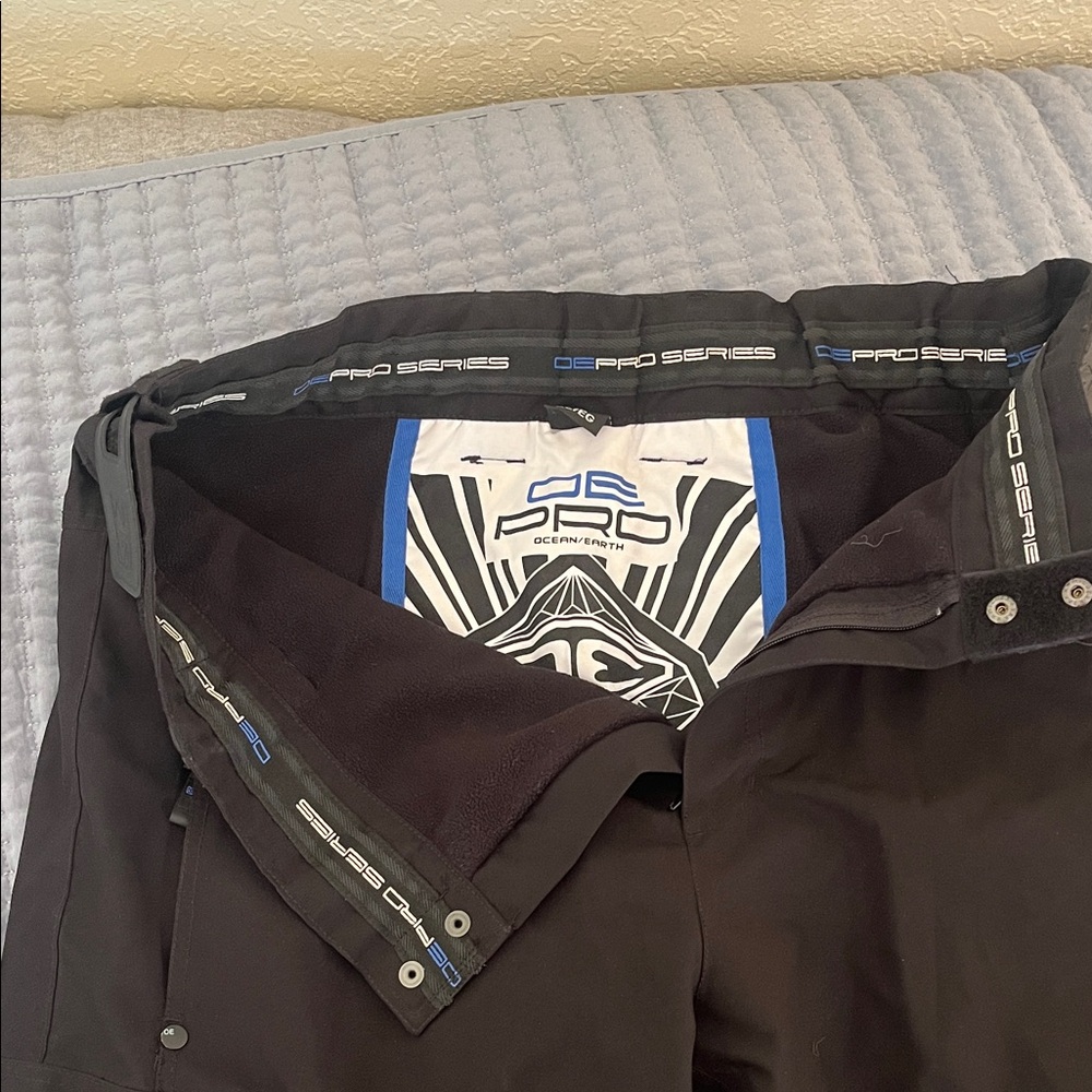Men's Black Snow Pants